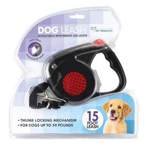 Retractable dog leash